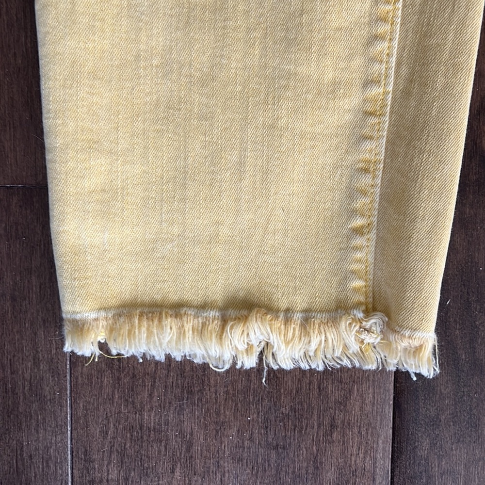 Loft yellow jeans - Picture 2 of 3